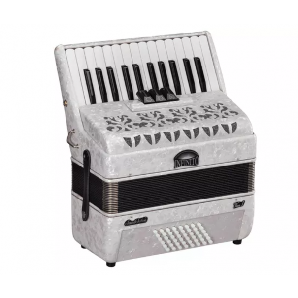 SOUNDSATION Voce I 2648-WH FISARMONICA 48 BASSI 26 TASTI BIANCA